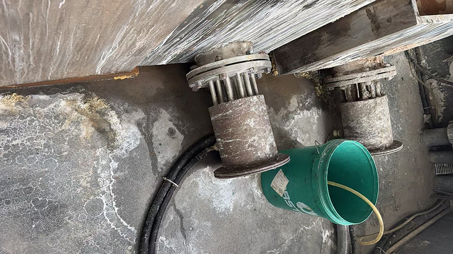 50KW法兰加热管-配套1立方的水槽，对水槽内部的液体保温