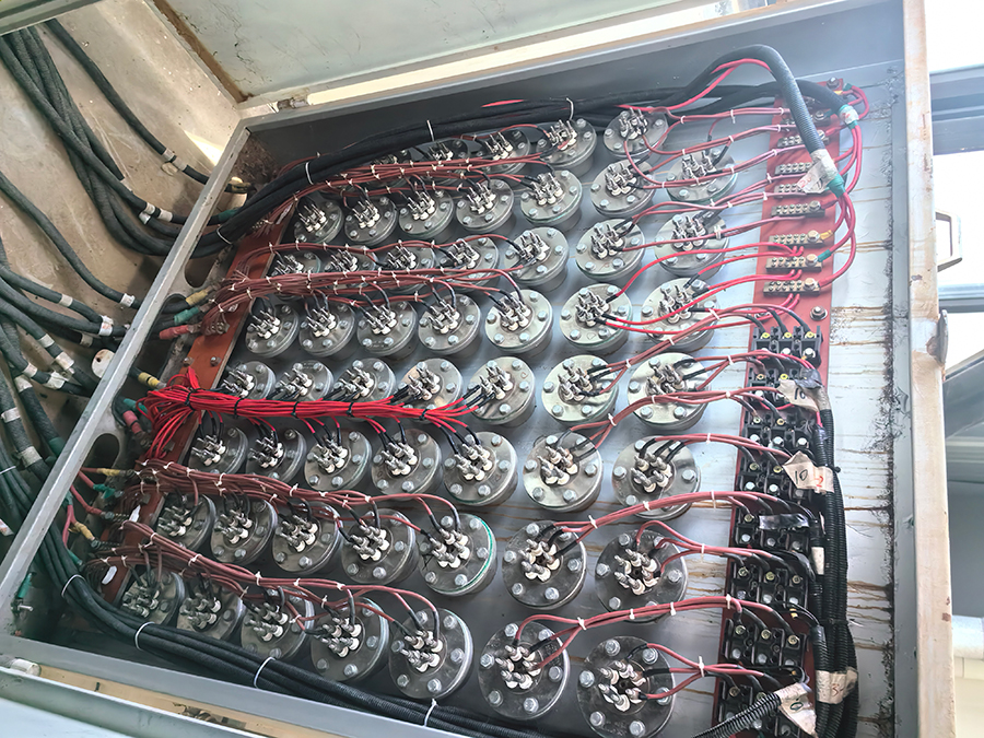 10KW加热管配套2立方水箱热水负载测试加热系统